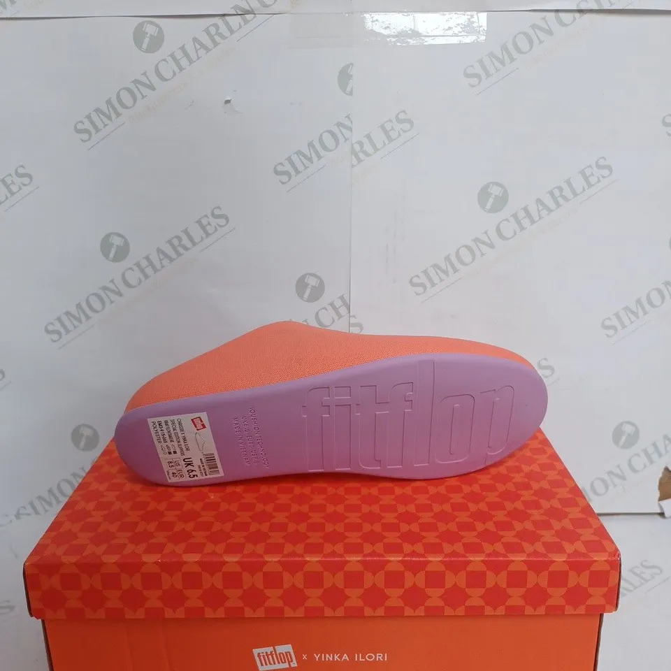 FIT FLOP CHRISSIE X YINKA ILORI IN YELLOW & ORANGE MIX - UK 6.5