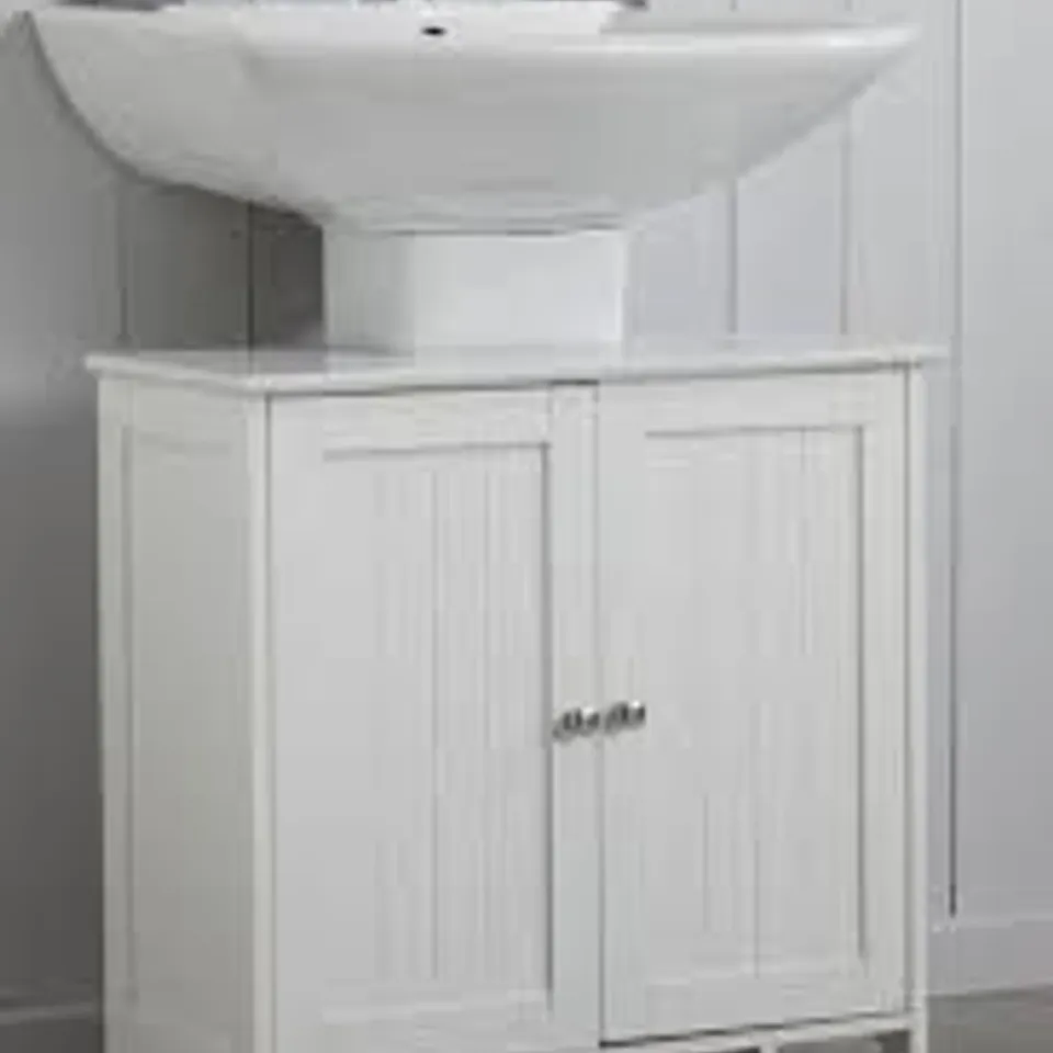 BOXED LLOYD PASCAL COLONIAL UNDER BASIN IN WHITE - COLLECTION ONLY  RRP £45