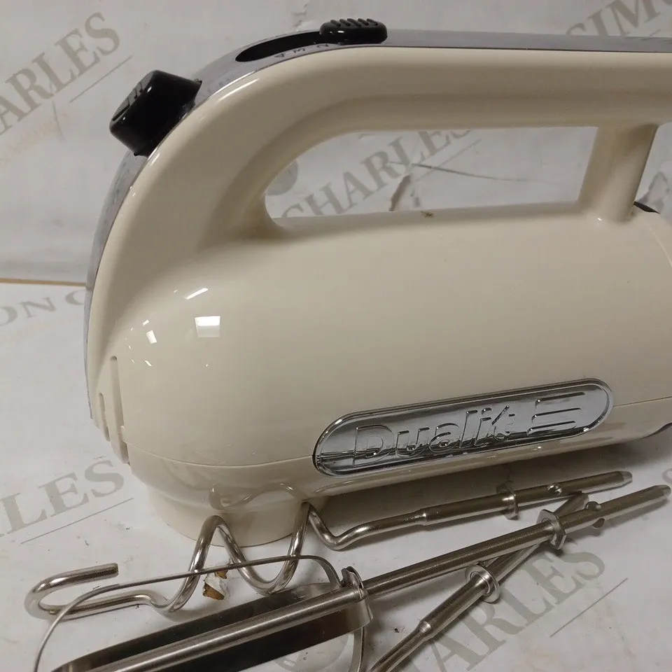 DUALIT HAND MIXER CREAM/SILVER