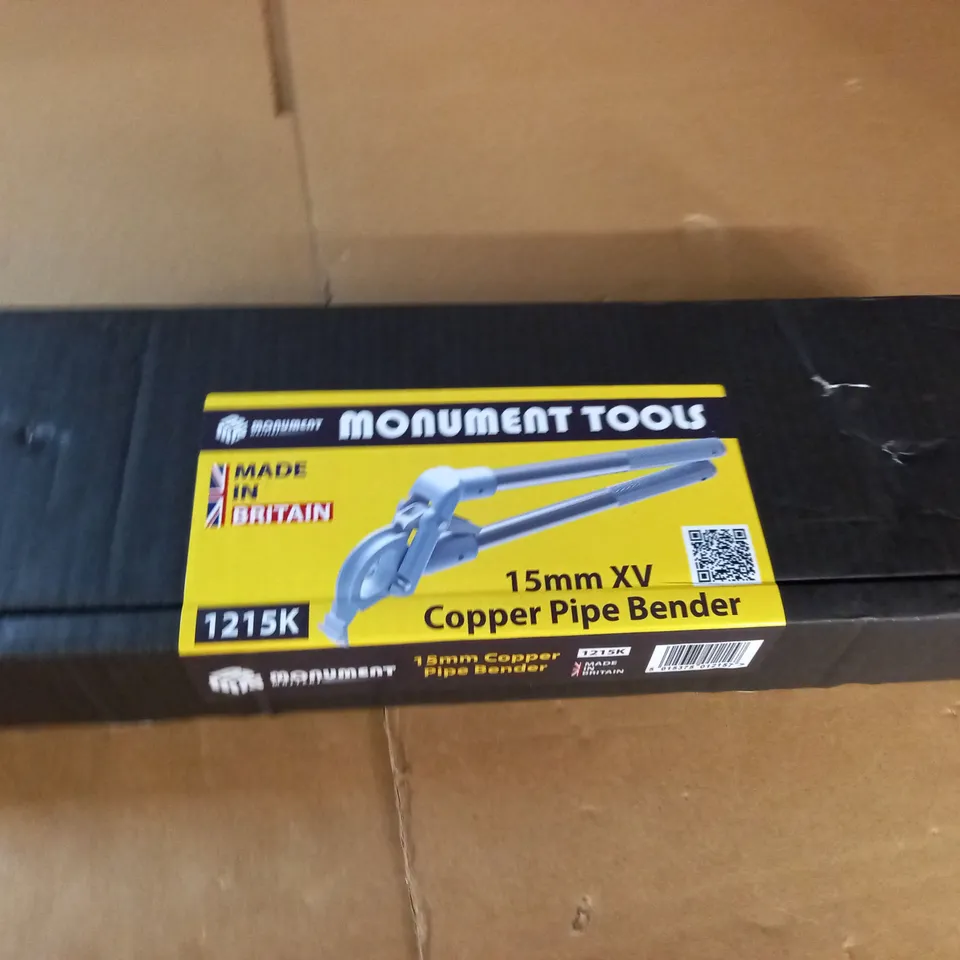 MONUMENT TOOLS 15MM XV COPPER PIPE BENDER