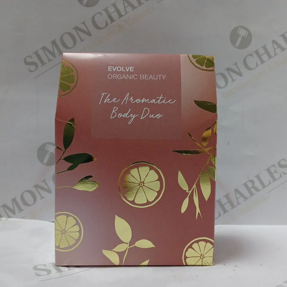 EVOLVE ORGANIC BEAUTY THE AROMATIC BODY DUO
