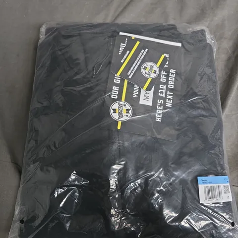 22 SUPPORT MEN'S BLACK WINDBREAKER JACKET – SEALED IN PLASTIC