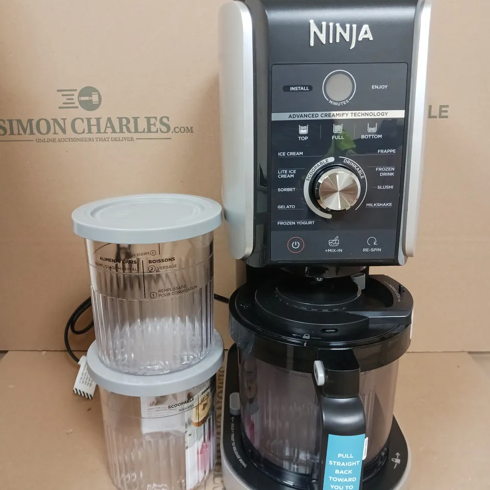 NINJA CREAMI DELUXE ICE CREAM AND FROZEN TREAT MAKER - NC501UK