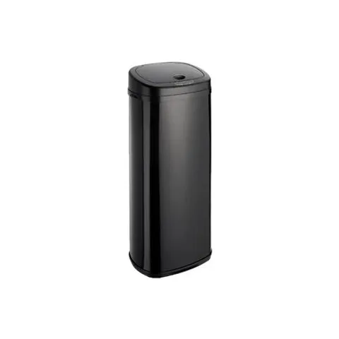 BOXED DIHL 50 LITRE MOTION SENSOR RUBBISH BIN - BLACK (1 BOX)