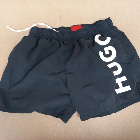HUGO BOSS BLACK DRAWSTRING SHORTS – CHILDREN'S CLOTHING SIZE M