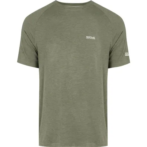 REGATTA MENS AMBULO II SHORT SLEEVE T-SHIRT AGAVE GREEN SIZE M