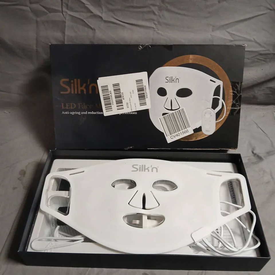 SILK'N LED FACE MASK 100 – ANTI-AGEING DEVICE, BOXED