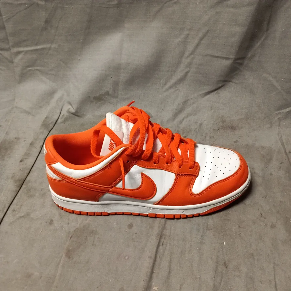 NIKE DUNK LOW SNEAKERS – ORANGE/WHITE UK 7