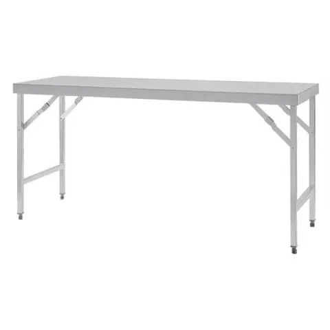 BOXED VOGUE S/S FOLDING TABLE 900(H) X 1800(W) X 600(D)MM