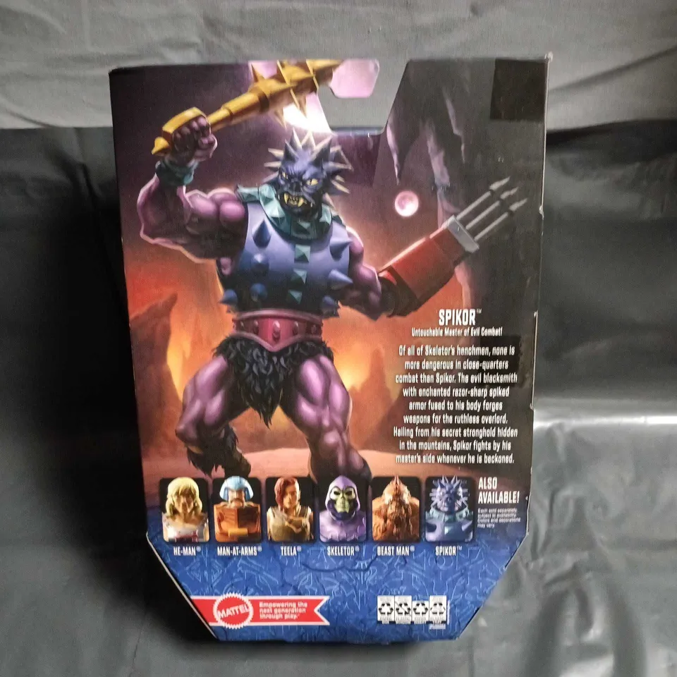 MASTERS OF THE UNIVERSE REVELATION SPIKOR ACTION FIGURE – BOXED