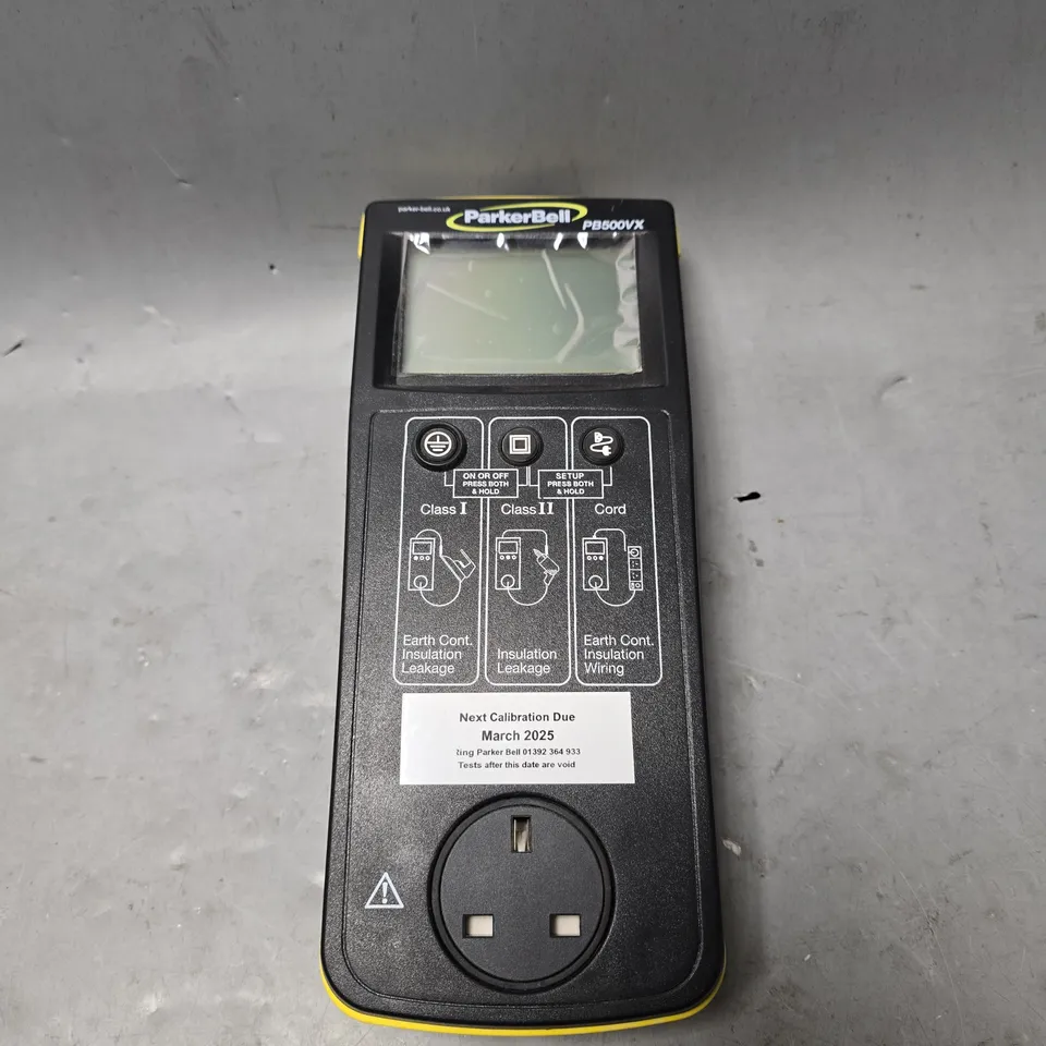 PARKERBELL PB500VX PAT TESTER