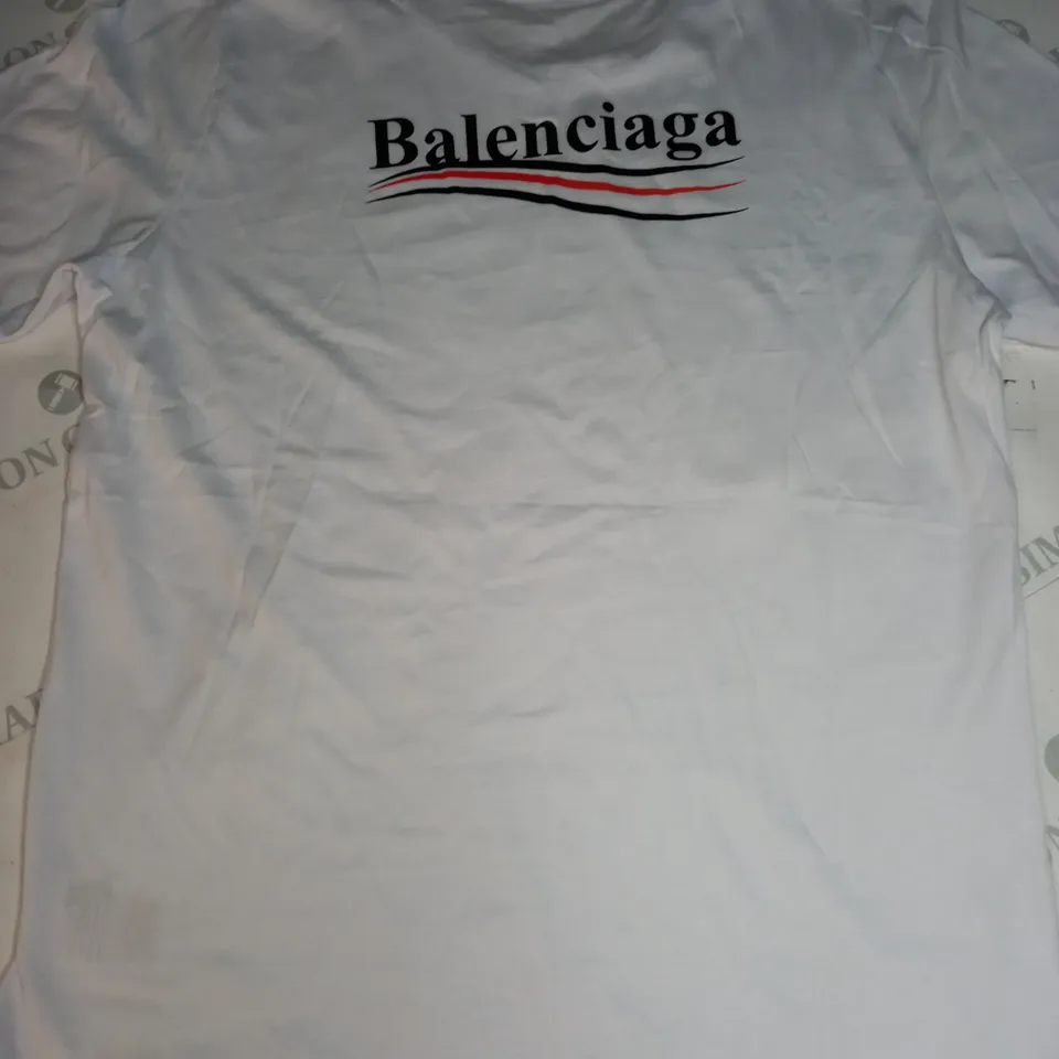 BALENCIAGA LOGO T-SHIRT SIZE UNSPECIFIED