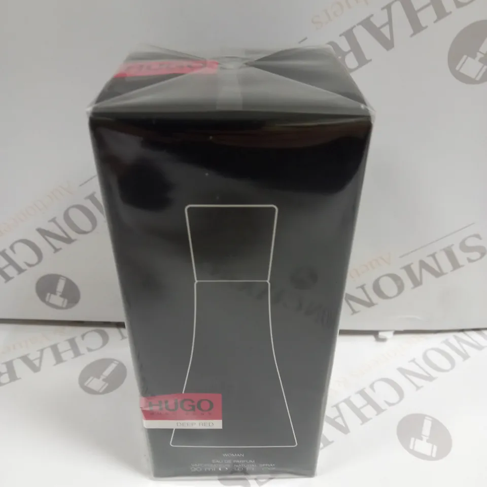 SEALED BOXED HUGO BOSS DEEP RED FOR HER EAU DE PARFUM 90ML
