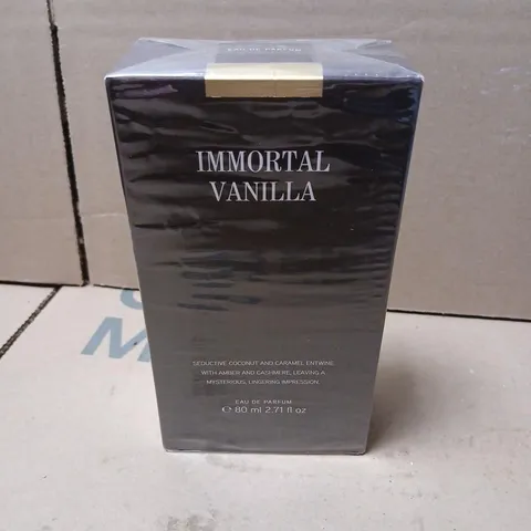 BOXED AND SEALED IMMORTAL VANILLA ZARA EAU DE PARFUM 80ML