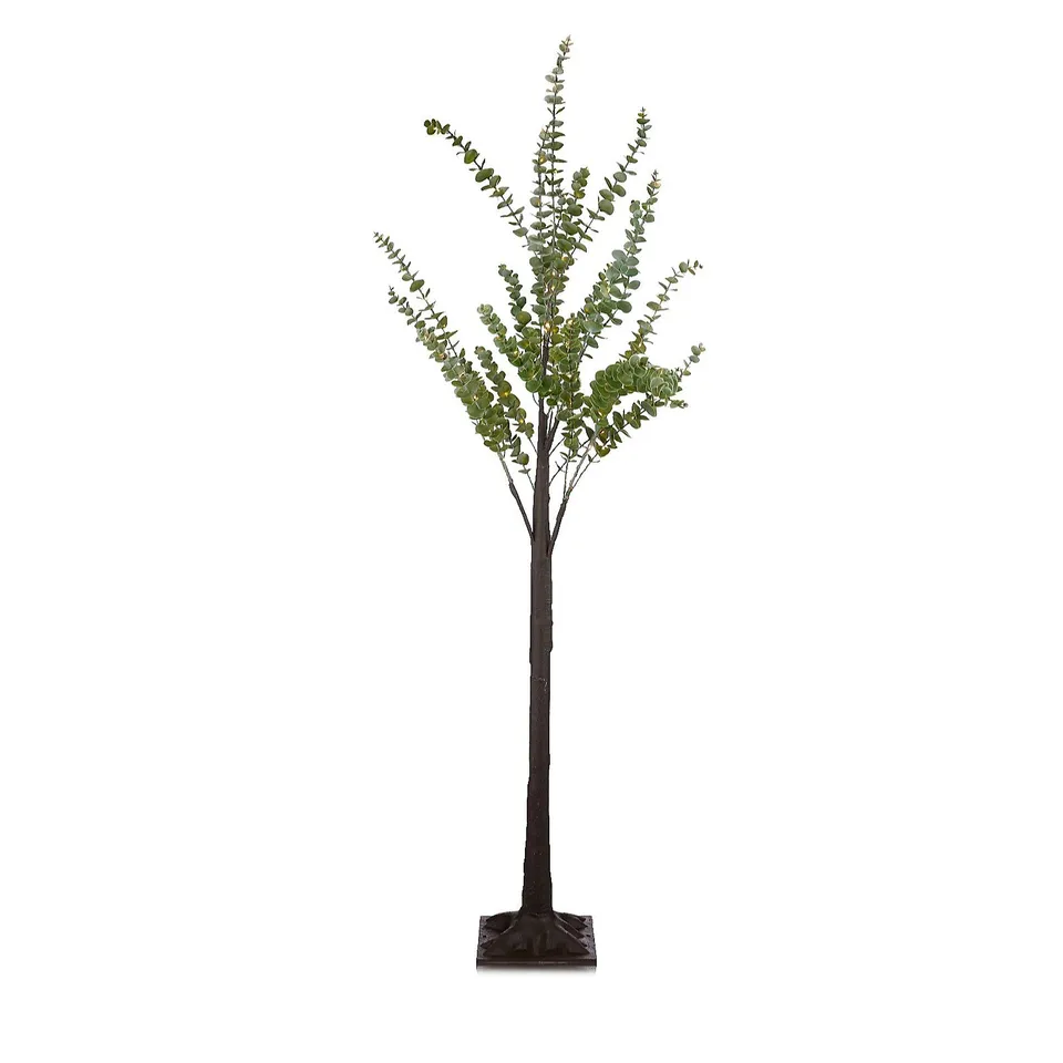 SARA DAVIES PRE-LIT INDOOR OUTDOOR EUCALYPTUS TREE - COLLECTION ONLY