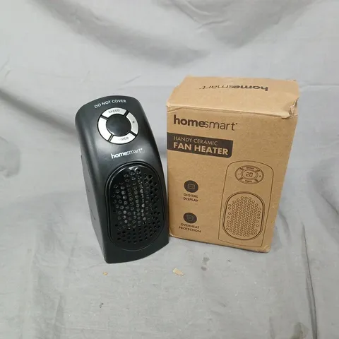 BOXED HOMESMART HANDY CERAMIC FAN HEATER