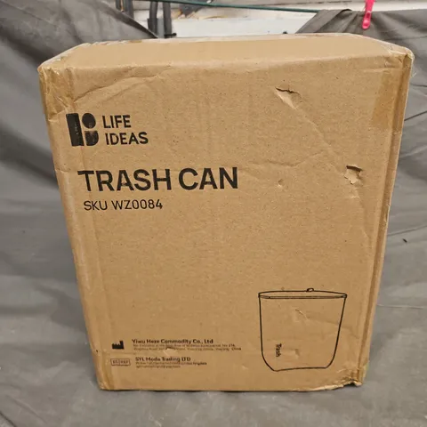 BOXED LIFE IDEAS TRASH CAN 