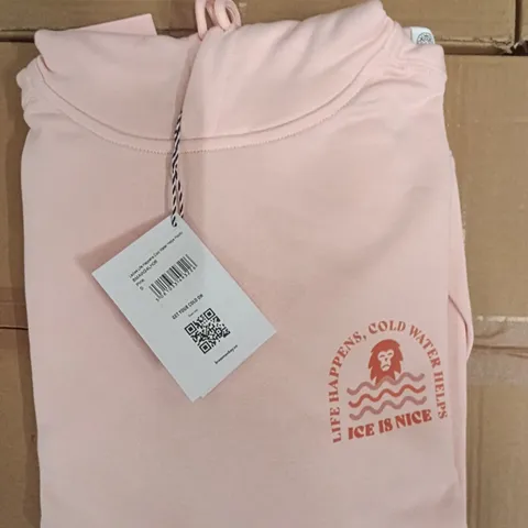 BRAND NEW BRASS MONKEY HOODIES - PINK SIZE SMALL APPROXIMATELY 10