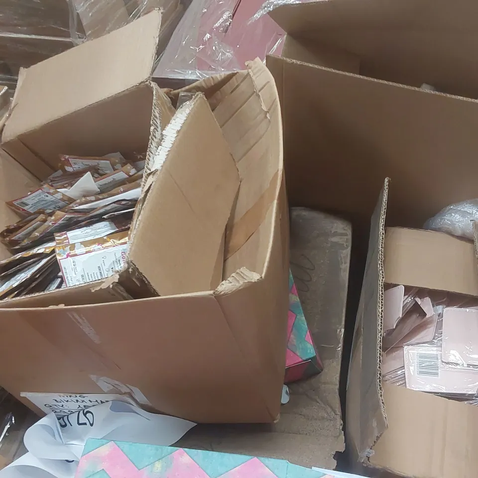 PALLET CONTAINING A VERY LARGE QUANTITY OF ASSORTED BEAUTY RELATED PRODUCTS INCLUDING: REVITALISING EYE GELS, BODY CLEANSER, HAIR REMOVER LEG MASK, HAND HELD MIRRORS ECT