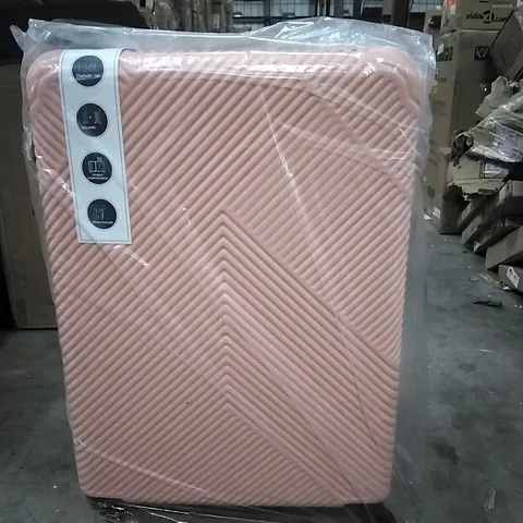 BOXED NEO HARDSHELL LUGGAGE SUITCASE IN PINK 