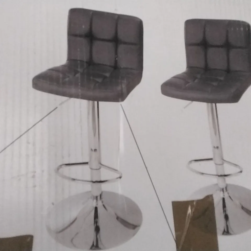 BOXED LAGAN GAS LIFT BAR STOOL