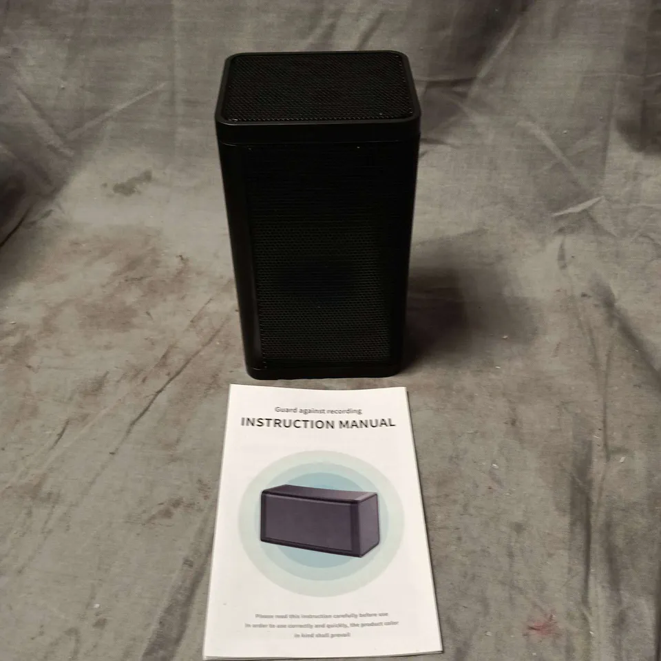 ULTRASONIC ANTI RECORDING DEVICE WITH INSTRUCTIONS AND ACCESSORIES, IN BLACK BOX