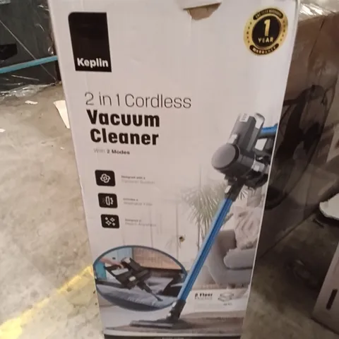 BOXED KEPLIN HOME 2 IN 1 CORDLESS VACUUM CLEANER