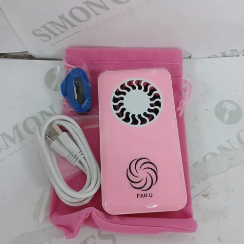 3 BOXED FAN-U PORTABLE RECHARGEABLE MINI FANS