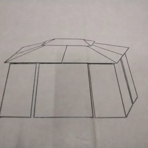 BOXED GAZEBO- BEIGE 