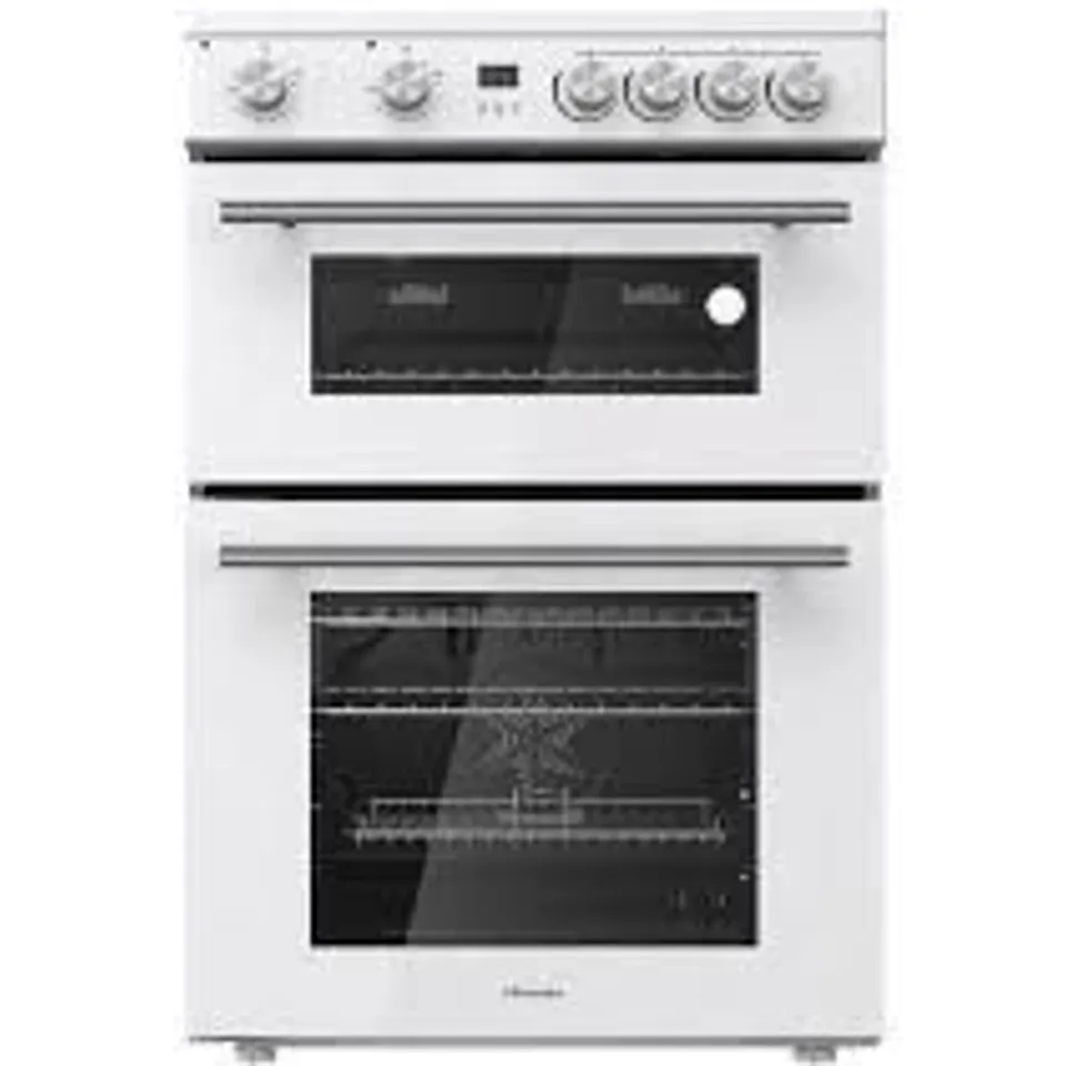 BOXED HISENSE HDE3211BWUK ELECTRIC COOKER WITH CERAMIC HOB 