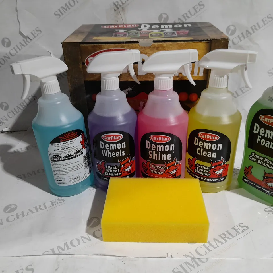 BOXED CARPLAN DEMON CAR CARE CRATE 