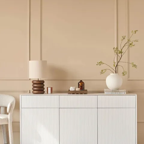 BOXED DANETTI EDIE NATURAL CERAMIC LARGE SIDEBOARD