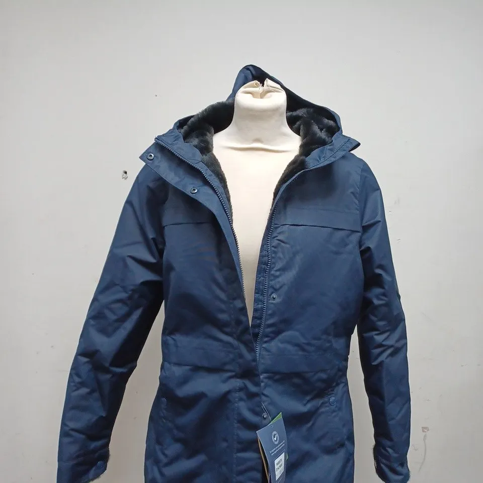 REGATTA GREAT OUTDOORS WINTER COAT NAVY - WOMENS SIZE 14