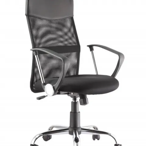 BOXED ALPHASON ORLANDO BLACK MESH CHAIR BLACK