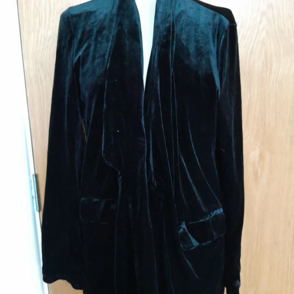 MINT LIMIT LONG SLEEVE CARDIGAN IN BLACK - XL