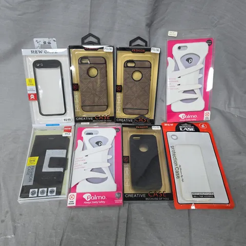 APPROXIMATELY 50 ASSORTED PHONE CASES FROM VARIOUS BRANDS AND IN VARIOUS STYLES FOR PHONES SUCH AS 5G/5S, IPHONE 6 PLUS, 6G, ETC - COLLECTION ONLY