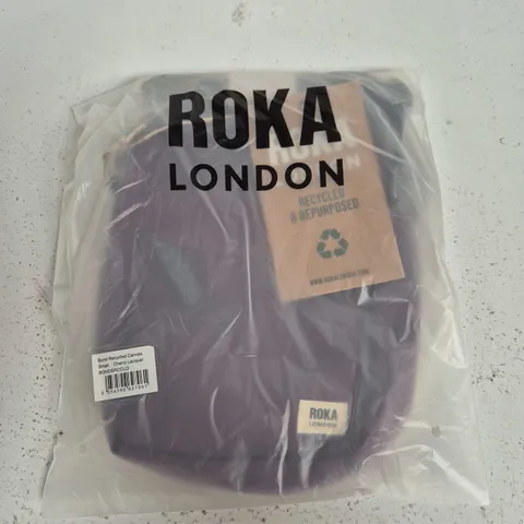ROKA LONDON RECYCLED CANVAS BAG - SMALL 
