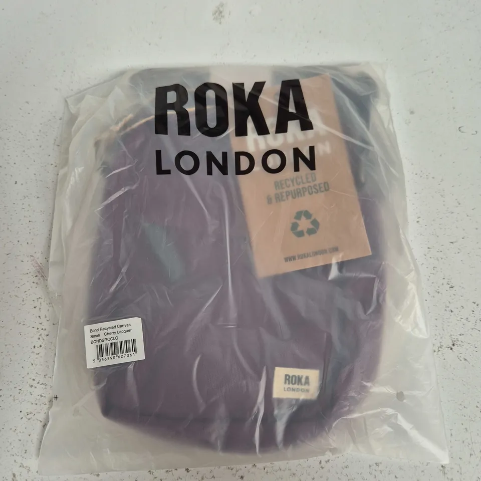 ROKA LONDON RECYCLED CANVAS BAG - SMALL