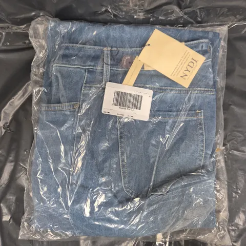 SEALED NYDJ MIA PALAZZO MID BLUE DENIM JEANS SIZE 14