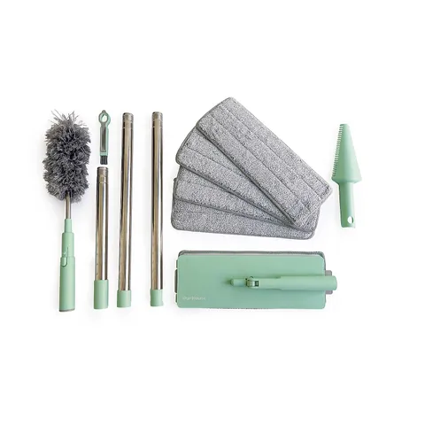 OURHOUSE 5 IN 1 MULTIFUNCTIONAL FLAT MOP IN GREEN