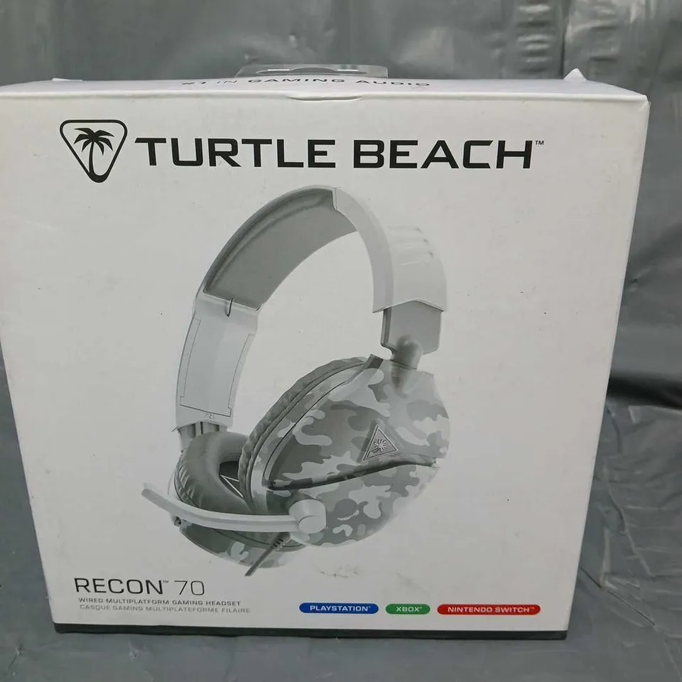 TURTLE BEACH ARCTIC CAMO RECON 70 GAMING HEADPHONES