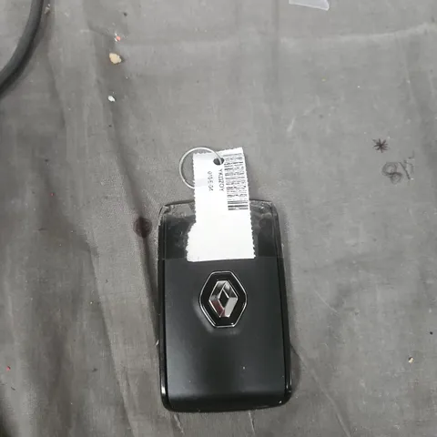 Renault car key fob – black plastic with Renault diamond logo