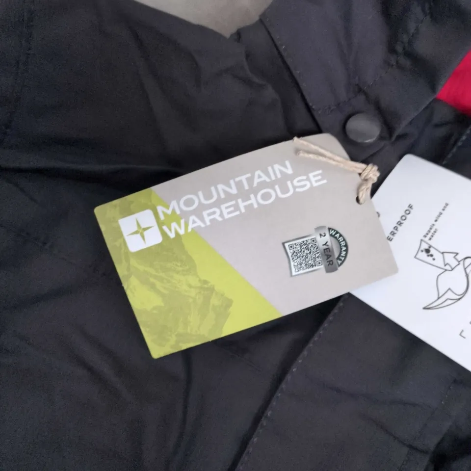 CANNONBALL KIDS 3-IN-1 WATERPROOF JACKET – 9-10 YEARS (MOUNTAIN WAREHOUSE TAG)