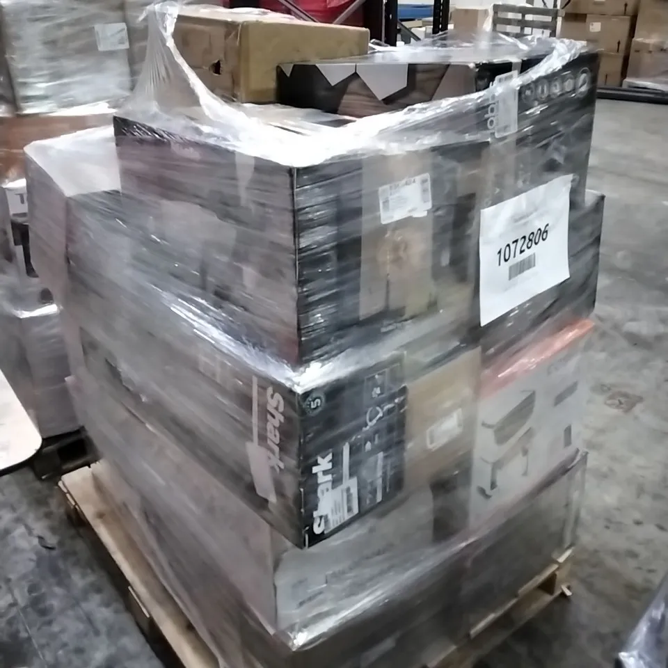 PALLET OF APPROXIMATELY 26 UNPROCESSED RAW RETURN HOUSEHOLD AND ELECTRICAL GOODS TO INCLUDE;