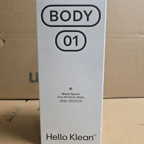 HELLO KLEAN BLANK SPACE ANTI-KP BODY WASH – 400 ML