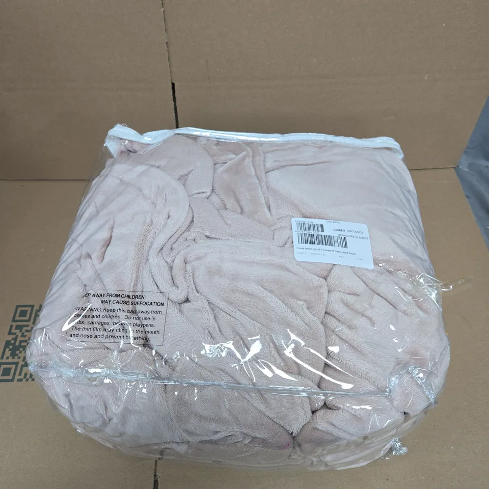 VELVETSOFT DEEP FITTED SHEETS