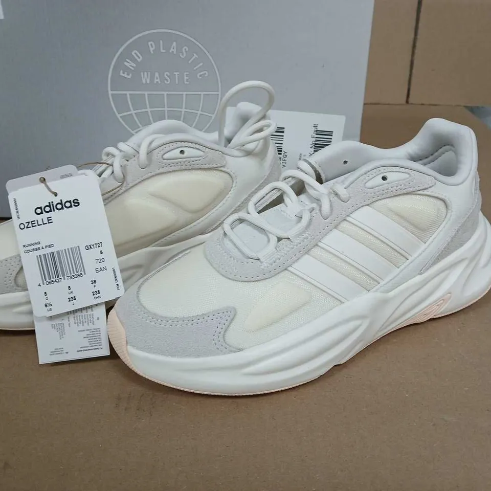 ADIDAS OZELLE RUNNING TRAINERS - UK 5