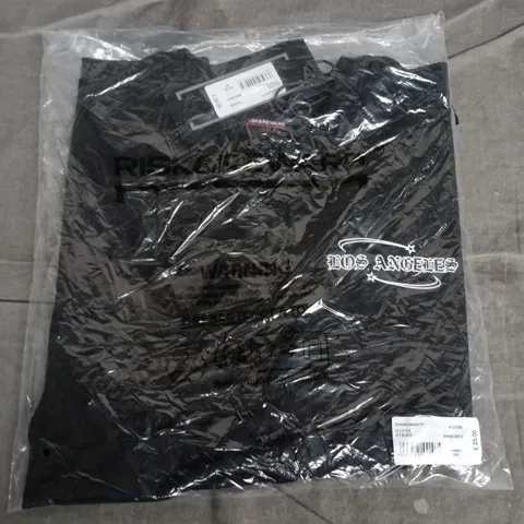 BAGGED RISK & REWARD LA 2.0 TEE – JET BLACK