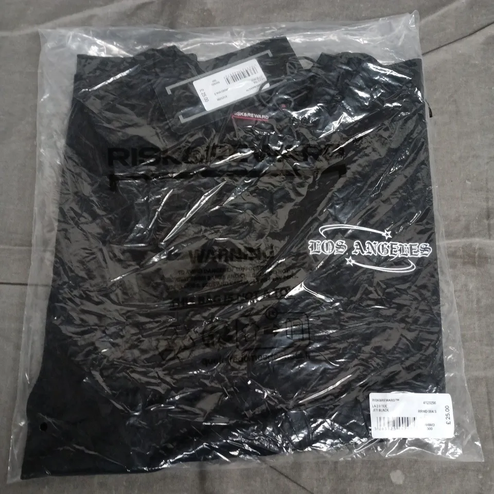 BAGGED RISK & REWARD LA 2.0 TEE – JET BLACK