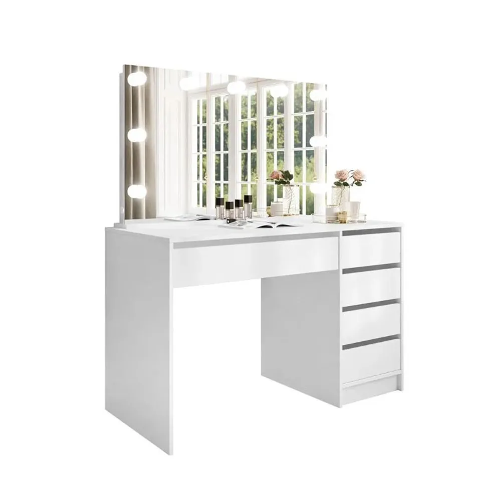 BOXED AMARYS DRESSING TABLE WITH MIRROR (3 BOXES) 